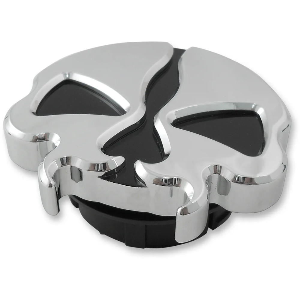 Split Skull Gas Cap — Chrome, Dummy