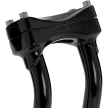 Murdock O/S Elevadores — abrazadera 28,6 mm, retroceso 50,8 mm, elevación 255 mm, Negro satinado