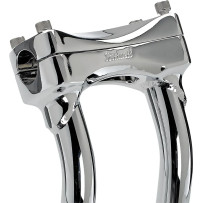 Murdock O/S Elevadores — abrazadera 1-1/8", retroceso 50,8 mm (2"), elevación 12", cromado