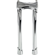 Murdock O/S Elevadores — abrazadera 1-1/8", retroceso 50,8 mm (2"), elevación 12", cromado