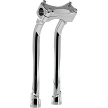 Murdock O/S Elevadores — abrazadera 1-1/8", retroceso 50,8 mm (2"), elevación 12", cromado