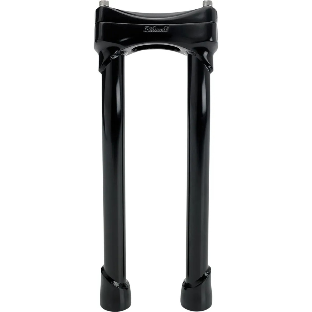 Elevadores Murdock O/S — abrazadera 1-1/8", retroceso 2", elevación 12", negro satinado