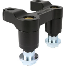 Kit adaptador de riser Road Glide — retroceso 1-5/8", elevación 2-3/8", negro