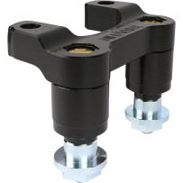 Kit adaptador de riser Road Glide — retroceso 1-5/8", elevación 2-3/8", negro