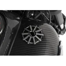Tapón de gasolina ventilado — Negro, anodizado