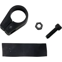Abrazadera de cuadro — tubo de 1", negro