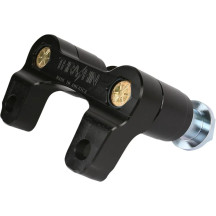 Kit adaptador de riser Road Glide — retroceso 1-5/8", elevación 2-3/8", negro