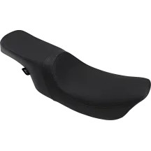 Predator 2-Up Seat — 30-1/2" overall length, fits Drag and most Harley-Davidson sissy bars, Black