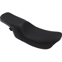 Asiento 2-Up Predator — 30-1/2" longitud total, compatible con sissy bars Drag y la mayoría de Harley-Davidson, Negro
