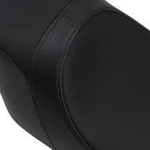 Predator 2-Up Seat — 30-1/2" overall length, fits Drag and most Harley-Davidson sissy bars, Black