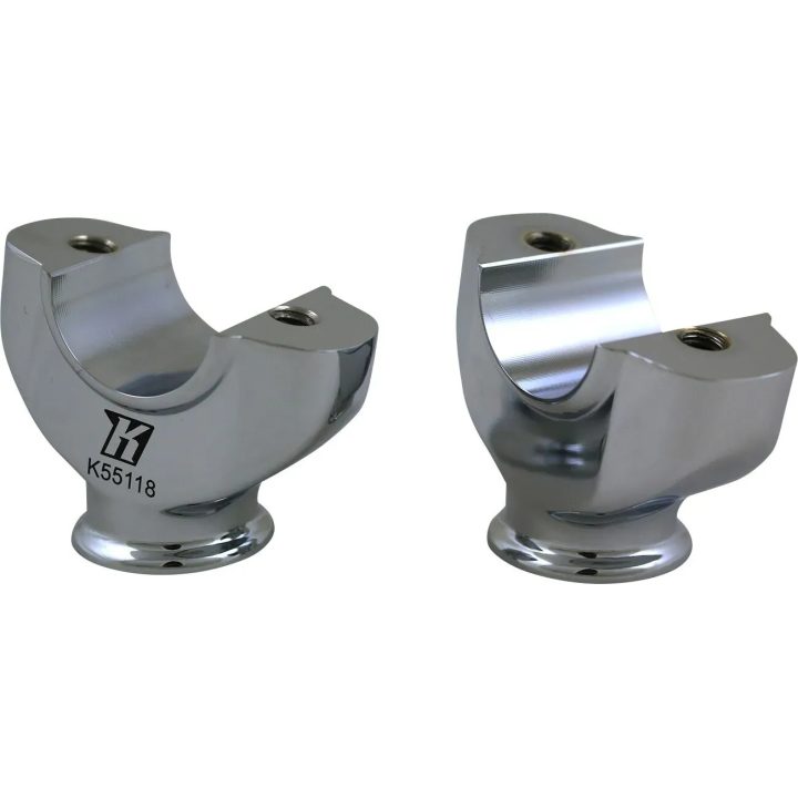 Elevadores inferiores — 0 mm de retroceso, cromo