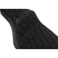 Asiento High Noon — 73.5 cm (29") largo, 32 cm (12.5") ancho del conductor, 16.5 cm (6.5") trasero, Negro