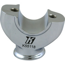 Elevadores inferiores — 0 mm de retroceso, cromo