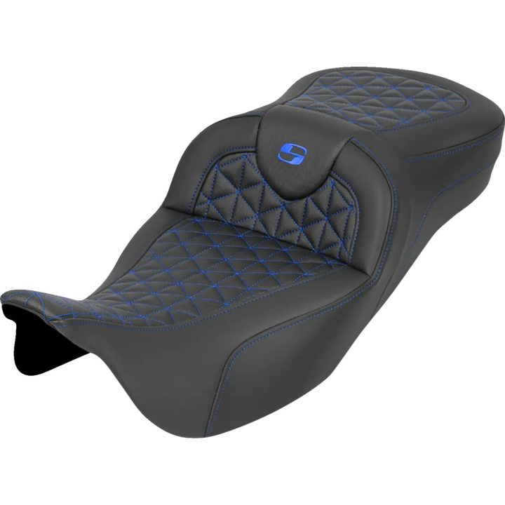 Asiento RoadSofa™ Tri Gripper — 44,5 cm longitud conductor, 38 cm ancho conductor, Negro