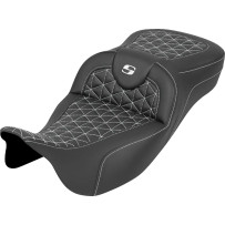 Asiento RoadSofa™ Tri Gripper — delantero 44,5 cm × 38 cm, lumbar 13,97 cm, negro