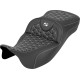 Asiento RoadSofa™ Tri Gripper — delantero 44,5 cm × 38 cm, lumbar 13,97 cm, negro