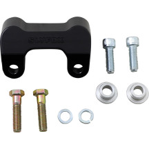 Riser Adapter — Black, 6061-T6 Aluminum