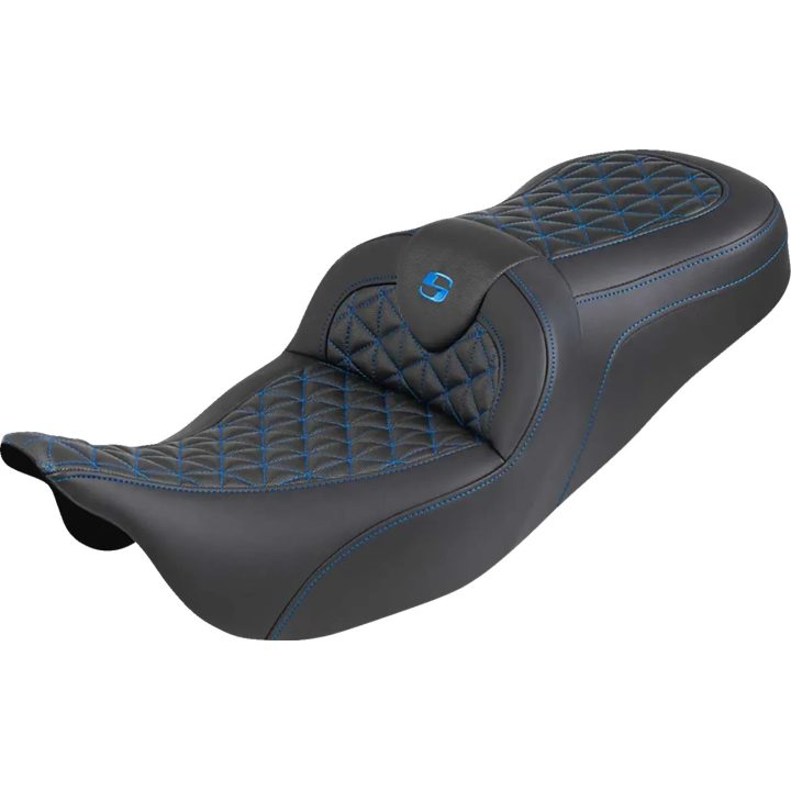 Asiento RoadSofa™ Tri Gripper — soporte lumbar 5-1/2" (13.97 cm), longitud total 31", Negro