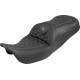 RoadSofa™ Tri Gripper Asiento — 78,74 cm largo total, 39,5 cm asiento conductor, Negro/Gris