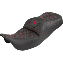 Asiento RoadSofa™ Tri Gripper — soporte lumbar 5-1/2", largo total 31", negro