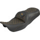 Asiento RoadSofa™ Tri Gripper — 78,74 cm largo total, 5,5" (13,97 cm) soporte lumbar, Negro