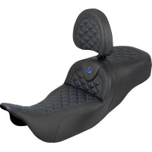 Asiento RoadSofa™ Tri Gripper de alcance extendido — 44,5 cm conductor, 38 cm ancho, Negro