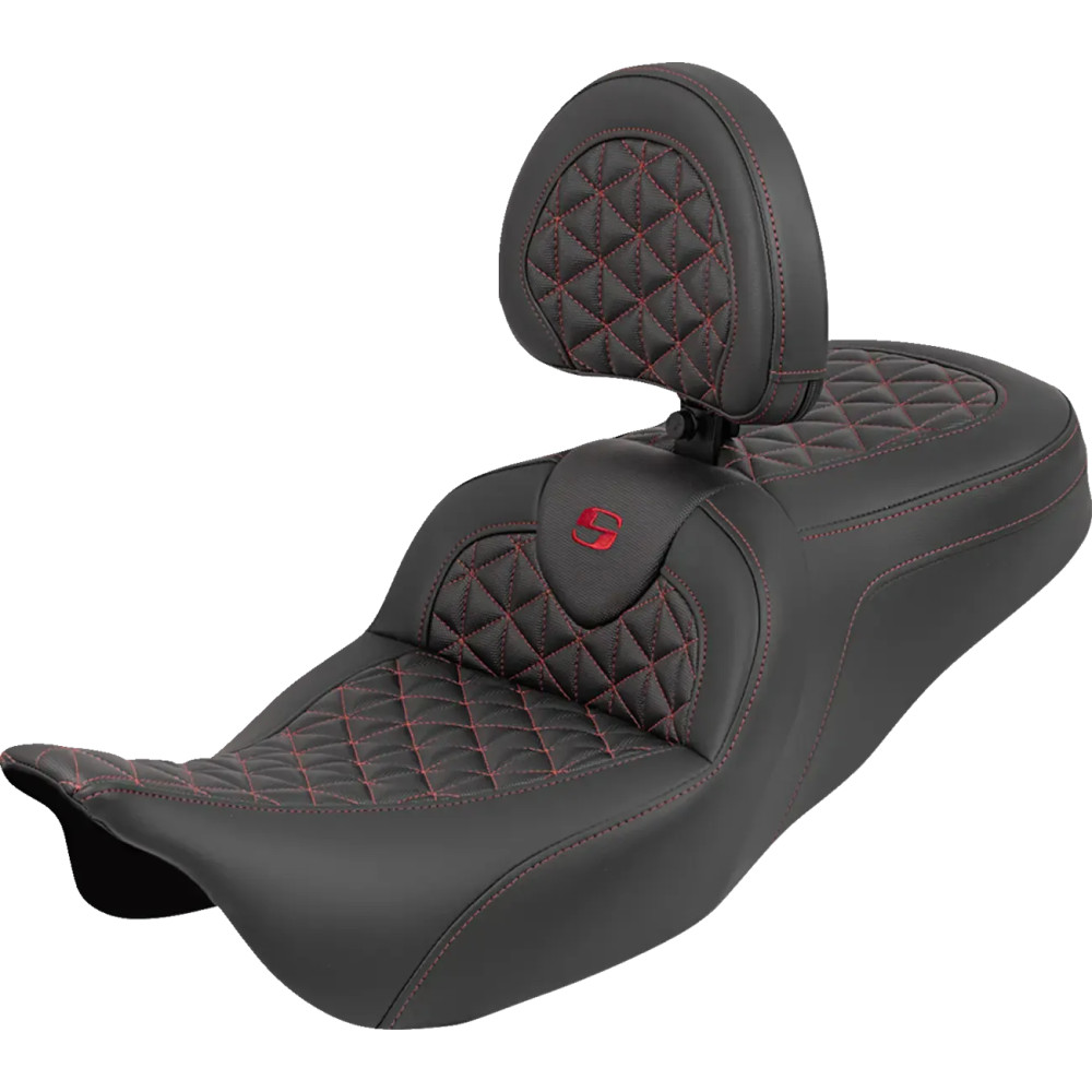 RoadSofa™ Tri Gripper Seat — 31" overall, 15-1/2" driver, Black