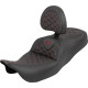 RoadSofa™ Tri Gripper Seat — 31" overall, 15-1/2" driver, Black