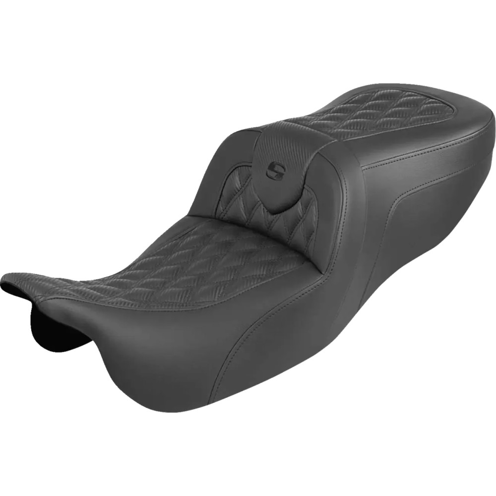 Roadsofa™ Carbon Fiber Seat — Black, 31\" overall, 15-1/2\" driver width