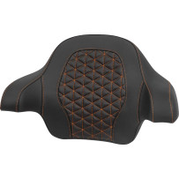 Tour-Pak® Passenger Pad — 14" W, 8" T, Black