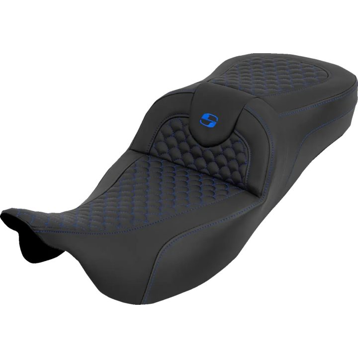 Extended Reach RoadSofa™ Seat — Driver seat length 17-1/2", 5-1/2" lumbar support, Black