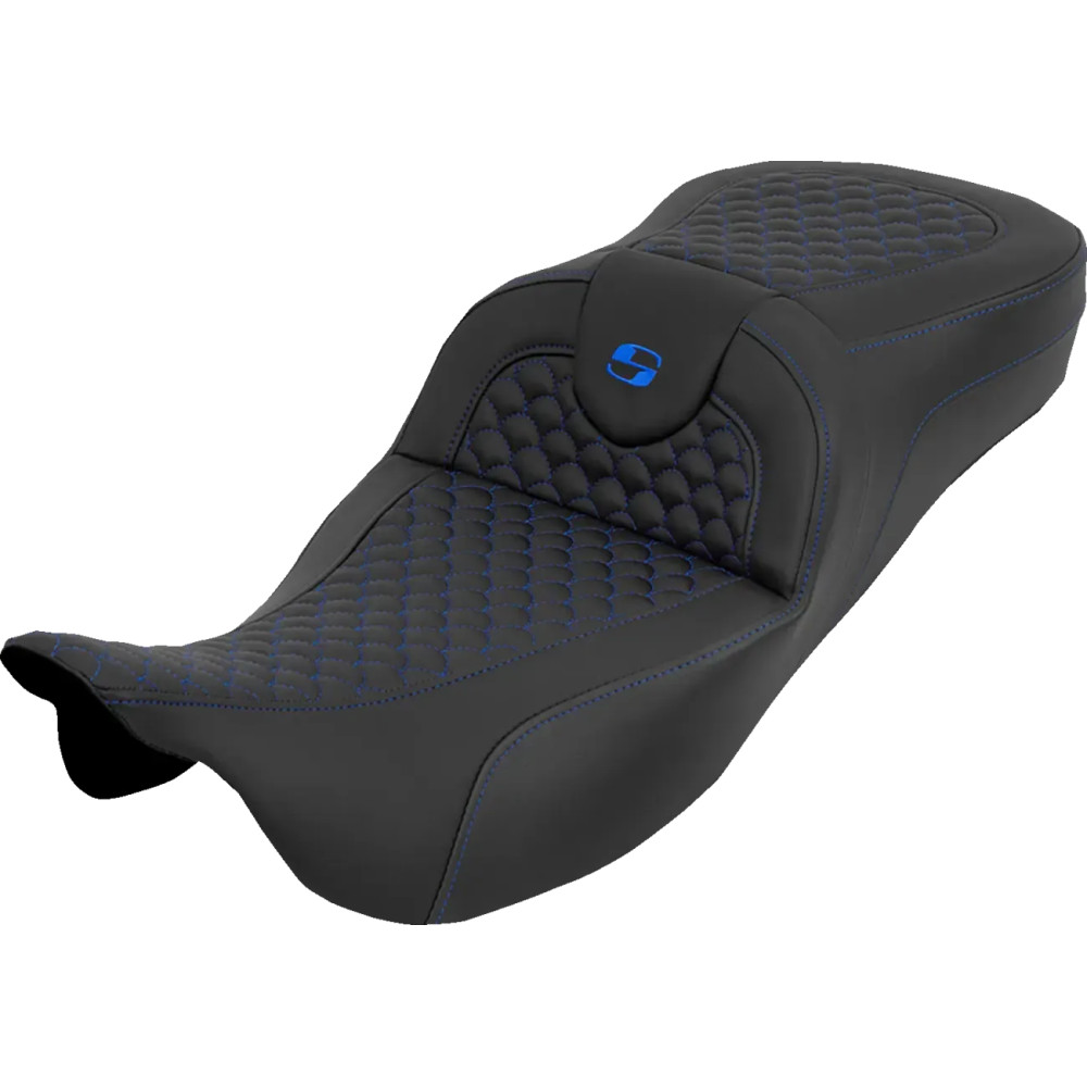 Extended Reach RoadSofa™ Seat — Driver seat length 17-1/2", 5-1/2" lumbar support, Black