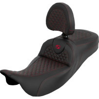 Dragon Scale Stitch RoadSofa™ Seat — 17.5 in driver length, 15 in driver width