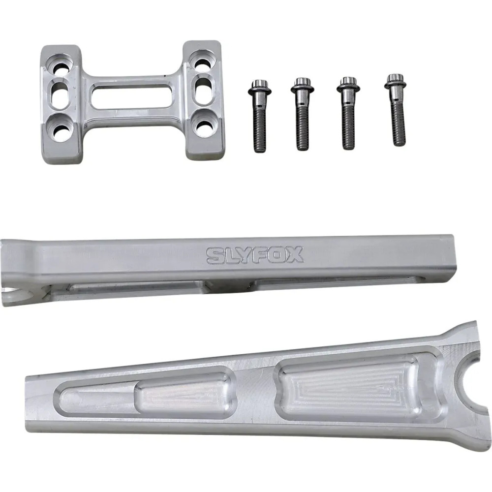 Handlebar Riser Kit — 10" rise, 3.5" center spacing, 1" clamp