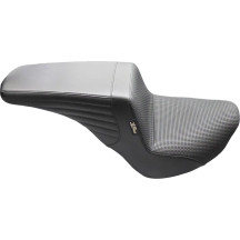 Asiento Kickflip Upfront — 26,5 cm ancho conductor, 15 cm ancho trasero, negro
