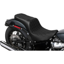 Asiento Freedom Touring — 34.5 cm (13-1/2") ancho del conductor, 76 cm (30") longitud, Negro