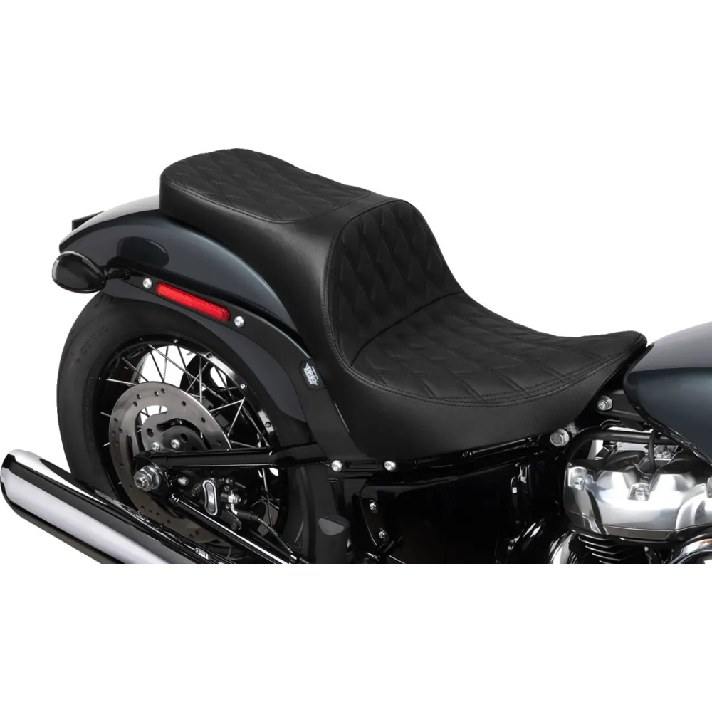 Asiento Freedom Touring — 34.5 cm (13-1/2") ancho del conductor, 76 cm (30") longitud, Negro