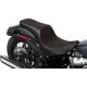 Asiento Freedom Touring — 34.5 cm ancho conductor, 76 cm largo, 2 plazas, Negro/Rojo