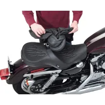 EZ Glide II™ Convertible Backrest — 19 cm (7.5"), 25.5 cm (10"), Black