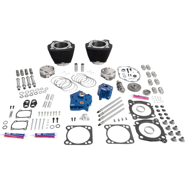 Kit de rendimiento Power Package de 132" — diámetro de cilindro 4.320", compresión 11.0:1, acabado negro