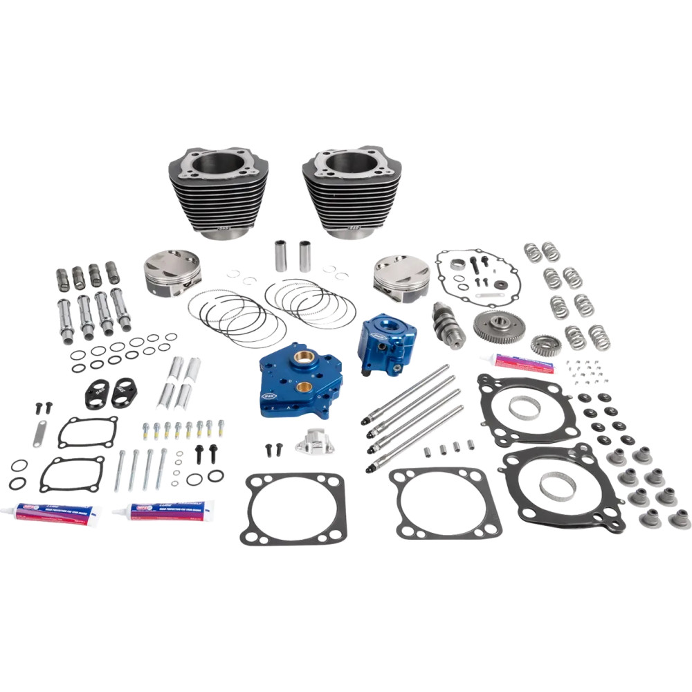 Kit de Rendimiento Power Package para motor de 132" — 132", diámetro 4.320", relación de compresión 11.0:1, Granito negro