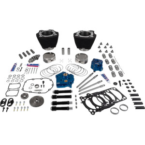 129" Power Package Engine Performance Kit — 4.320" bore, 11.0:1 compression, Black