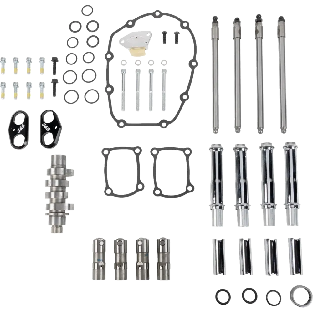 496 Camshaft Kit with Pushrod Tubes — Chain drive