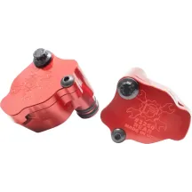 Cylinder Head Breathers — Anodized red