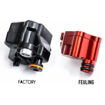 Cylinder Head Breathers — Anodized red