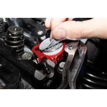 Cylinder Head Breathers — Anodized red