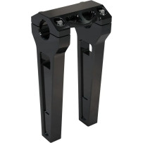 Elevadores de rendimiento — 32 mm (1-1/4") de sujeción, 20.5 cm (8") de elevación, negro anodizado