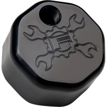 Replacement Vented Dipstick Cap — Black anodized