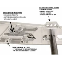 Swing Arm — Aluminum, Machined