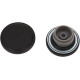 Tapón de combustible roscado — negro, ventilado